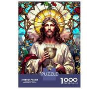 Puzzle De 1000 Pièces Religion Poster pour Adultes, Jouet, Décoration Murale, Défi Difficile, Idéal comme Cadeau pour Toute La Famille 38x26cm/1000pcs