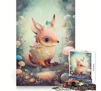 Puzzle de 1000 pièces Renard rêveur et fantaisiste pour Adultes Idéal pour se concentrer, s'amuser et se détendre Cadeau mémorable (38x26cm)