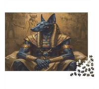 Puzzle de 1000 pièces représentant Anu ieu égyptien Antique. Jeu éducatif pour Adultes. Décoration élégante et Complexe. Idéal pour Un Anniversaire (Homme ou Femme). Dimensions : 70 x 50 cm.