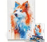 Puzzle de 1000 pièces représentant des Adolescents Esquimaux américains (38x26cm) Idée Cadeau Parfaite pour Les fêtes