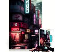 Puzzle de 1000 pièces représentant des Adolescents Japonais dans Les Rues de Tokyo Jeu de logique Robuste, Divertissement et Art à Collectionner 50x75cm