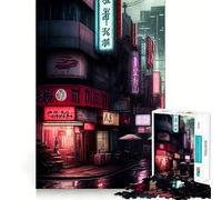 Puzzle de 1000 pièces représentant des Adolescents Japonais dans Les Rues de Tokyo Jeu de logique Robuste, Divertissement et Art de Collection aux Bords Nets 38x52cm