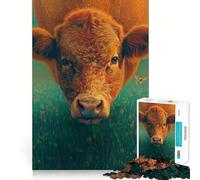 Puzzle de 1000 pièces représentant des Animaux Mignons,idéal pour Les Adolescents Jeu Stimulant l'esprit,Assemblage Solide et sécurisé,activité de Partage en Famille ou Entre Amis (38x52cm)