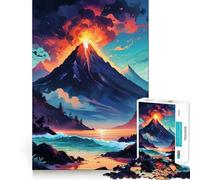 Puzzle de 1000 pièces représentant des paysages de Montagne pour Adultes, idéal pour se détendre et s'exercer, Un Cadeau raffiné à Assembler (38x26cm)
