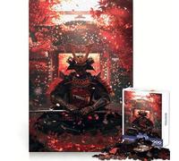 Puzzle de 1000 pièces représentant des samouraïs des geishas des Ninjas et des Adolescents Japonais Jeu de logique Stimulant Amusant à l'intérieur Bords de qualité supérieure Cadeau mémorable