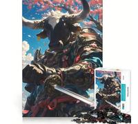 Puzzle de 1000 pièces représentant des samouraïs des Hautes Terres, idéal pour Les Adolescents Un Jeu de logique et de réflexion Amusant et Relaxant, avec des découpes précises (38x26cm)