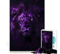 Puzzle de 1000 pièces représentant la Constellation du Lion,pour Adultes Jeu et de Coordination Découpe Laser pour Un Assemblage Parfait Activité enrichissante pour Les Jours de Pluie 38x26cm