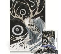 Puzzle de 1000 pièces représentant la créature Wendigo pour Adultes Stimule la mémoire Loisirs paisibles Découpe de qualité Cadeau mémorable (50x75cm)