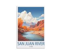 Puzzle de 1000 pièces représentant la rivière San Juan (Utah), décoration intérieure, Cadeau d'anniversaire, Jouet pour Hommes, Femmes et Seniors, 50 x 70 cm