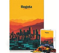 Puzzle de 1000 pièces représentant la Ville de Bogota, idéal pour Les Adolescents stimule la réflexion stratégique, apaise l'esprit et Offre Un Cadeau Amusant et épuré (50x75cm)