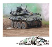 Puzzle de 1000 pièces représentant Le Char B1 Centauro Panzer, pour Adultes et Enfants (38 x 26 cm). Jeu éducatif en Papier.