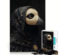 Puzzle de 1000 pièces représentant Le Masque du Corbeau, pour Adultes, Think Smart Toy, Family Joy, découpe précise, pièce d'art (38x26cm)