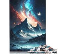 Puzzle de 1000 pièces représentant Le Mont Everest - Un défi Impossible pour Adultes et Enfants (38 x 26 cm)