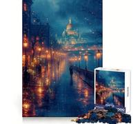 Puzzle de 1000 pièces représentant Le Panthéon de Paris, idéal pour Les Adolescents, améliore la mémoire, Passe-Temps Calme, Bords Nets, Cadeau d'anniversaire (38x26cm)