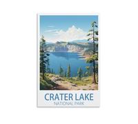Puzzle de 1000 pièces représentant Le Parc National de Crater Lake : Un Jeu Stimulant et Impossible à réaliser, idéal pour décorer Une Maison ou Une Famille (50 x 70 cm).