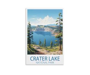 Puzzle de 1000 pièces représentant Le Parc National de Crater Lake : Un Jeu Stimulant et Impossible à réaliser, idéal pour décorer Une Maison ou Une Famille (50 x 70 cm).