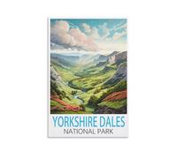 Puzzle de 1000 pièces représentant Le Parc National des Yorkshire Dales. Jeu de Puzzle de 1000 pièces pour Adultes, Enfants et Adolescents, idéal pour Les Grandes familles. Dimensions : 52 x 38 cm.
