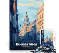 Puzzle de 1000 pièces représentant Le Paysage Urbain de Buenos Aires,idéal pour Les Adolescents Un Cadeau de Noël Unique,Stimulant la réflexion Critique et offrant Un Assemblage Solide (38x52cm)