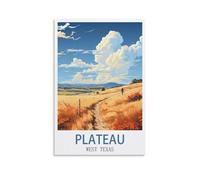 Puzzle de 1000 pièces représentant Le Plateau de l'ouest du Texas : Un Jeu Stimulant et Impossible, idéal pour décorer Une Maison ou Une Famille (50 x 70 cm).