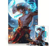 Puzzle de 1000 pièces représentant Le Rat, Signe du Zodiaque Chinois, pour Adultes, Jeu de logique mentale, Moment de sérénité, découpe Ferme, Cadeau de Noël (38x26cm)
