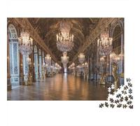 Puzzle de 1000 pièces représentant l'intérieur de la cathédrale du Grand Palais - Jeu éducatif pour Adultes - Décoration intérieure - Défi - Cadeau d'anniversaire - 38 x 26 cm