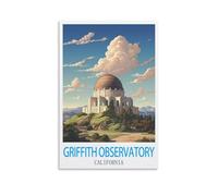 Puzzle de 1000 pièces représentant l'Observatoire Griffith en Californie, Jeu de Loisirs et de détente, Jeu éducatif et intellectuel, décoration intérieure, Cadeau Artistique, 70 x 50 cm