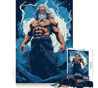 Puzzle de 1000 pièces représentant Poséidon et Neptune, Un Dieu à Collectionner (50x75cm)