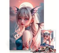 Puzzle de 1000 pièces représentant Un Ange ailé, idéal pour Les Adolescents entraînement de la réflexion, Divertissement Facile, découpe Uniforme, Cadeau de Noël Chic (50x75cm)