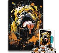 Puzzle de 1000 pièces représentant Un Beau Chien - Jeu éducatif pour Les Enfants de 14 Ans et Plus - 50x75cm