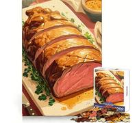 Puzzle de 1000 pièces représentant Un bœuf Wellington tranché sur Un Plateau idéal pour Adultes Ce Puzzle stimule l'esprit d'analyse et Offre Un Divertissement captivant Un pour Les fêtes