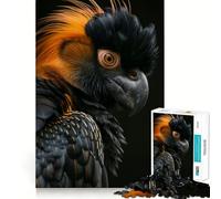 Puzzle de 1000 pièces représentant Un cacatoès à Queue palmée, idéal pour Les Adolescents Détente, créativité et créativité Cadeau Artistique (38x52cm)