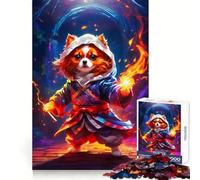 Puzzle de 1000 pièces représentant Un Chiot Portant Un Kimono de karaté, pour Adultes Jeu Intelligent et Amusant à Assembler Ensemble Cadeau de Saison (38x26cm)