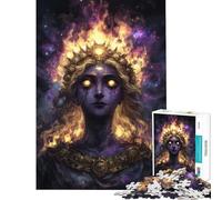 Puzzle de 1000 pièces représentant Un être céleste à la Couronne de feu Un défi éducatif Impossible à relever Jeu de Puzzle pour Les 14 Ans et Plus (38x52cm)