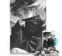 Puzzle de 1000 pièces représentant Un garçon Ange d'anime, décoration Murale, activité Anti-Stress intéressante, idéal comme Cadeau 38x52cm