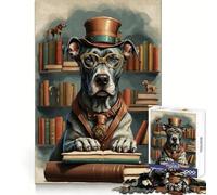Puzzle de 1000 pièces représentant Un Grand Danois, idéal pour Les Adolescents Casse-tête, Loisirs et Plaisir Assemblage Solide Cadeau Festif (38x26cm)