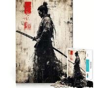 Puzzle de 1000 pièces représentant Un Guerrier de Sun Tzu, Style Graffiti, pour Adolescents Jeu de logique Claire, Passe-Temps Calme, découpe Parfaite, Cadeau Classique 38x26cm