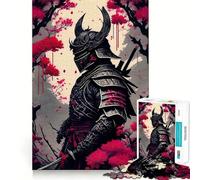 Puzzle de 1000 pièces représentant Un Guerrier samouraï, idéal pour Les Adolescents Jeu de logique Puissant, Ambiance sereine et Bords Nets Cadeau créatif (38x52cm)