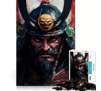 Puzzle de 1000 pièces représentant Un Guerrier samouraï, idéal pour Les Adolescents Jeu de réflexion et de détente Cadeau Artistique de qualité supérieure (50x75cm)