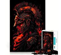 Puzzle de 1000 pièces représentant Un Guerrier Spartiate et Romain, idéal pour Les Adolescents Jeu de réflexion et de Partage, Bords précis, Cadeau Parfait pour Les vœux du Père Noël 38x26cm