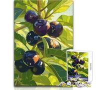 Puzzle de 1000 pièces représentant Un jaboticaba sur Une Branche,idéal pour Les Adolescents Jeu de développement de la logique et de la réflexion Un Cadeau Parfait pour Partager des Moments précieux