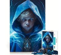Puzzle de 1000 pièces représentant Un Jeune Magicien (Style Anime) pour Adolescents Découpe Laser pour Un Assemblage Parfait Idéal pour Un Exercice Mental Calme à la Maison (38x52cm)