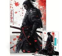 Puzzle de 1000 pièces représentant Un Katana de samouraï Ancien,idéal pour Adultes Jeu Stimulant l'esprit,Surface Lisse sans bavures,Passe-Temps Fascinant pour Les Moments de détente (38x26cm)