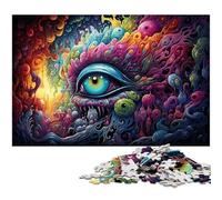 Puzzle de 1000 pièces représentant Un Monstre Fantastique pour Adultes idéal comme Cadeau pour Les Adolescents de 14 Ans et Plus (75 x 50 cm)