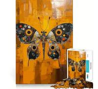 Puzzle de 1000 pièces représentant Un Papillon Abstrait Original, idéal pour Adultes Jeu Intelligent et Amusant à Assembler Ensemble Cadeau de Saison (38x26cm)