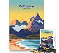 Puzzle de 1000 pièces représentant Un Paysage de Patagonie Argentine, idéal pour Adultes Ce Puzzle stimule la mémoire, Offre Un Moment de détente et de créativité (50x75cm)