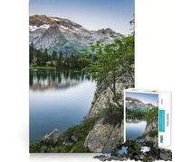 Puzzle de 1000 pièces représentant Un Paysage des Pyrénées, idéal pour Les Adolescents Jeu cognitif, Passe-Temps apaisant, Finition Premium, liste de souhaits du Père Noël (38x26cm)