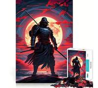 Puzzle de 1000 pièces représentant Un Paysage Japonais de samouraïs idéal pour Les Adolescents Jeu de réflexion et de création Collective aux découpes nettes et précises Pièce de Collection (38x52cm)
