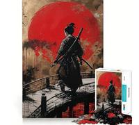 Puzzle de 1000 pièces représentant Un Paysage Japonais de samouraïs, idéal pour Les Adolescents Un Jeu Stimulant et Amusant, avec des découpes précises Un Cadeau Parfait pour Les fêtes (38x26cm)