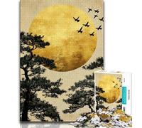 Puzzle de 1000 pièces représentant Un Paysage Japonais pour Adolescents Un défi à relever, mais Amusant et Humoristique Cadeau d'anniversaire, décoration Murale (38x26cm)