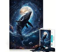 Puzzle de 1000 pièces représentant Un Paysage sous-Marin onirique Développe la mémoire,ludique et de qualité Professionnelle Un pour stimuler l'esprit (38x52cm)